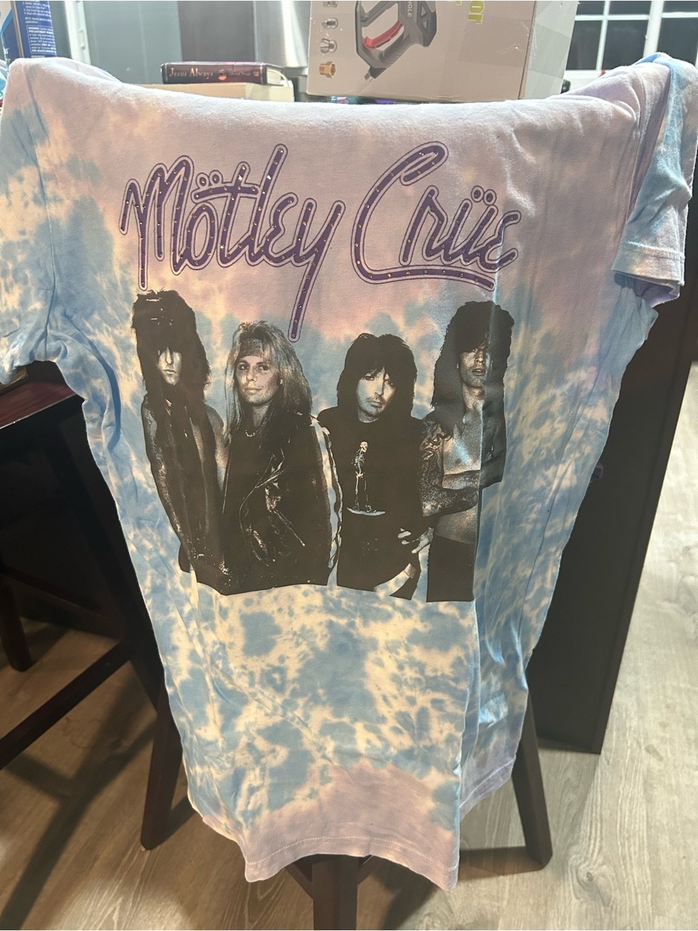Tie-Dye Short Sleeve Tee - Purple & Blue